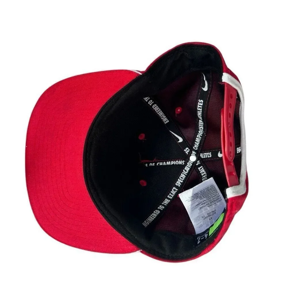 Nike Just Do It Youth 4-7 Red Hat